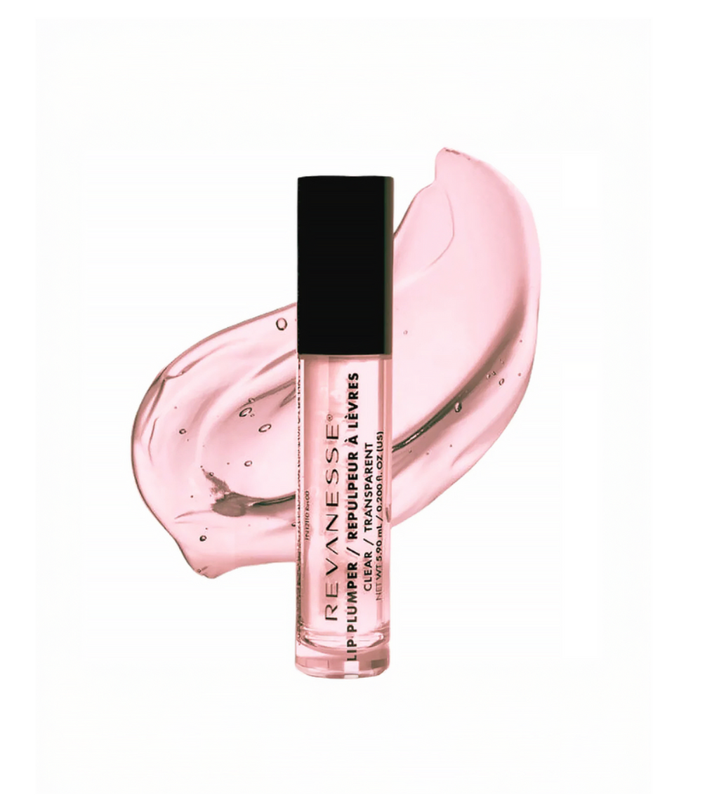 Revanesse Clear Lip Plumper with pink product swatch